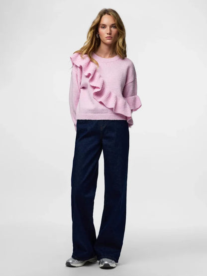 Nickie Frill Jumper (Pink Tulle)