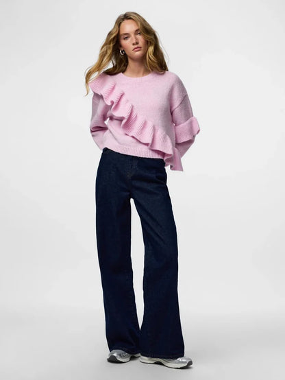 Nickie Frill Jumper (Pink Tulle)