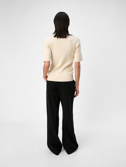 Noelle 2/4 Sleeve Cardigan (Sandshell)