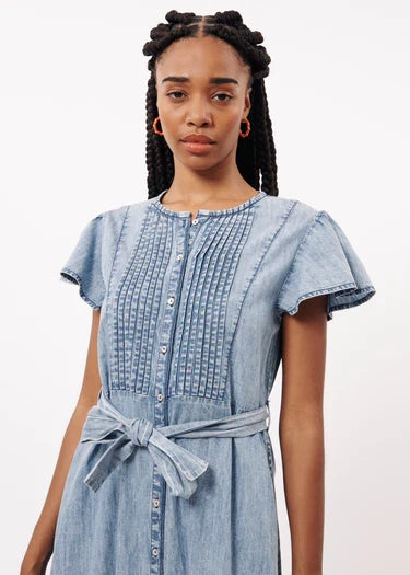 NOLENE DRESS (DENIM BLUE)