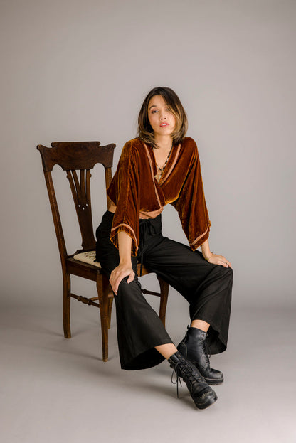 Orient Wrap top