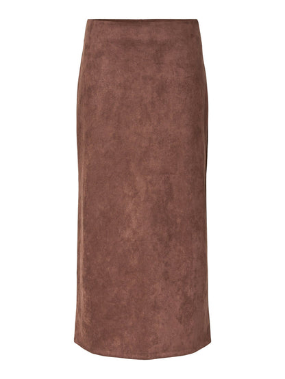 Orlaith Suedette Ankle Skirt (Delicioso)