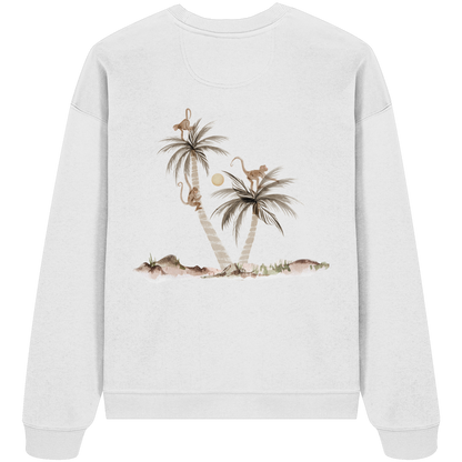 Palms & Monkets Adult  - Organic Oversize Sweatshirt - Family Fabrics B.V.