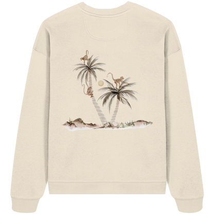 Palms & Monkets Adult  - Organic Oversize Sweatshirt - Family Fabrics B.V.