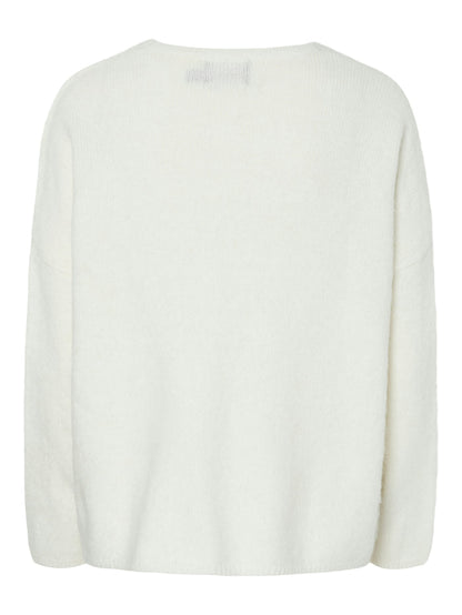 Pam Oversize Knit Jumper (Cloud Dancer)