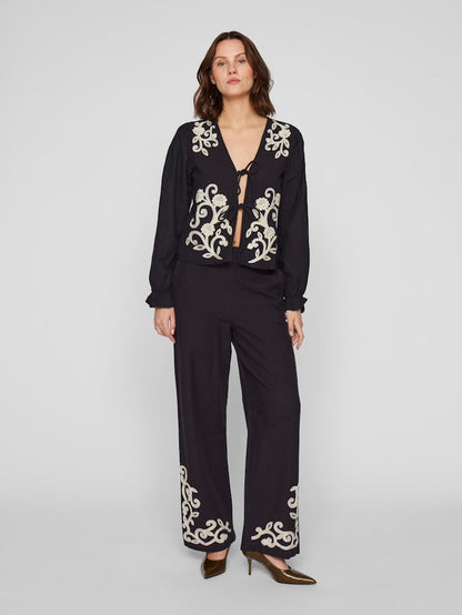 Pauline Top (Black Beauty/Birch)