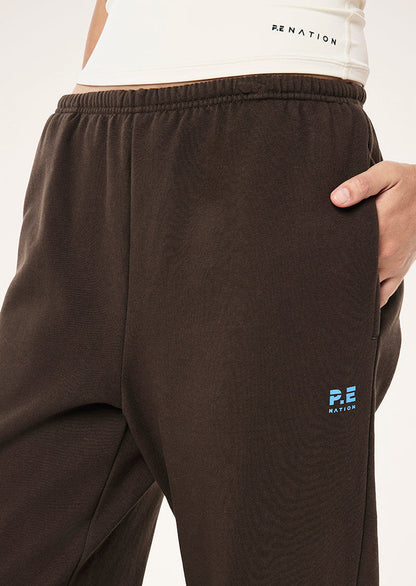 P.E NATION Adventure Cuffed Trackpant (Coffee)