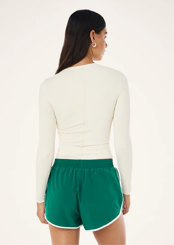 P.E Nation Foundation Long Sleeve Top (Whisper White)
