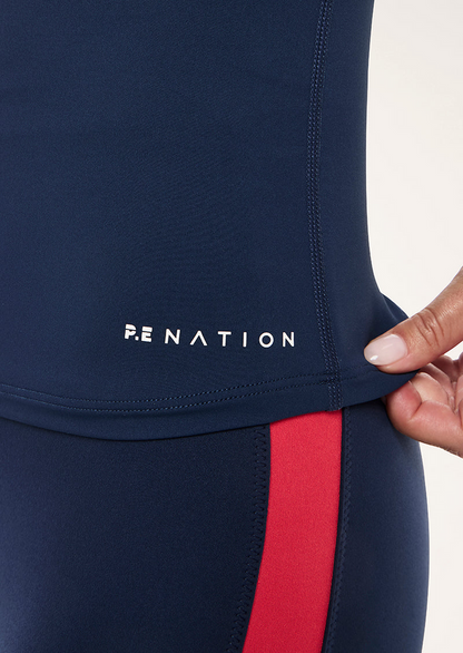 P.E Nation Foundation L/S Top (Dark Navy)