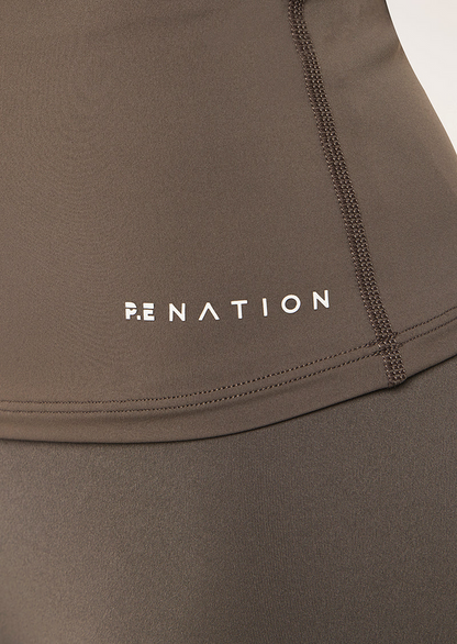 P.E Nation Foundation LS Top (Major Brown)
