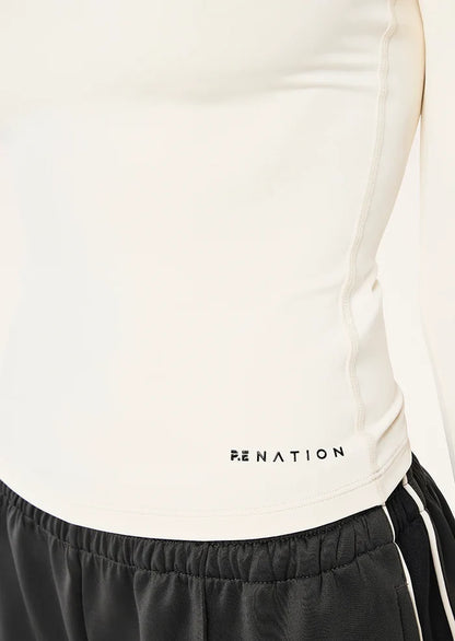 P.E NATION Foundation LS Top (White)