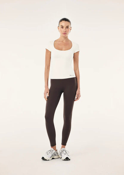 P.E Nation Foundation Scoop SS Top (Whisper White)