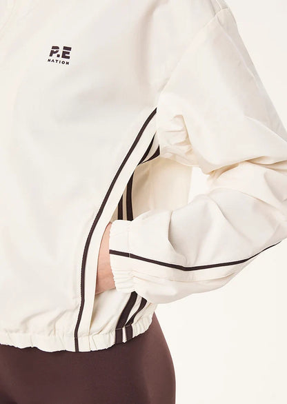 P.E Nation Linear Jacket (Whisper White)