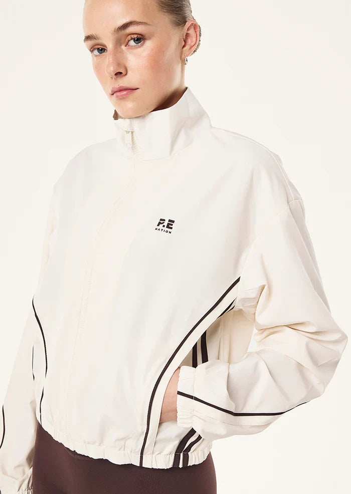 P.E Nation Linear Jacket (Whisper White)