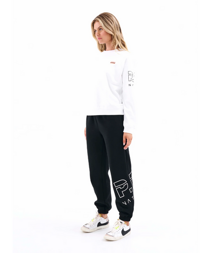 P.E Nation Moneyball Sweater (Optic White)