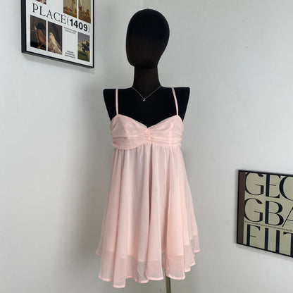 Pink Tulle Vacation Sundress