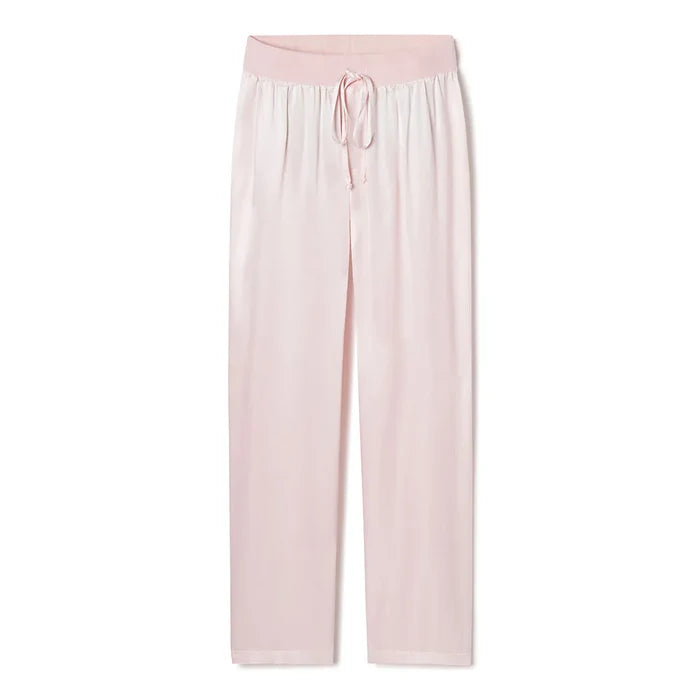 PJ Harlow Jolie Satin Pant in Blush