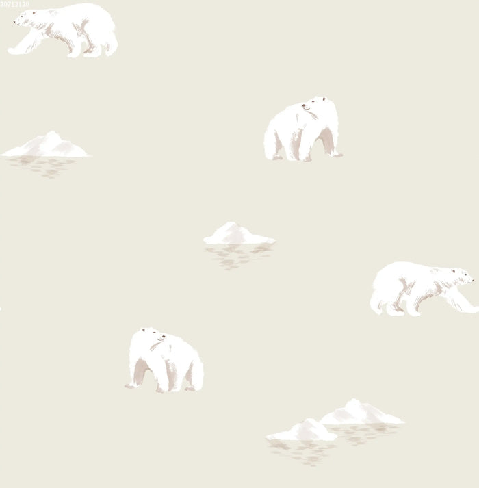 Polar Bear Light Beige - Family Fabrics B.V.