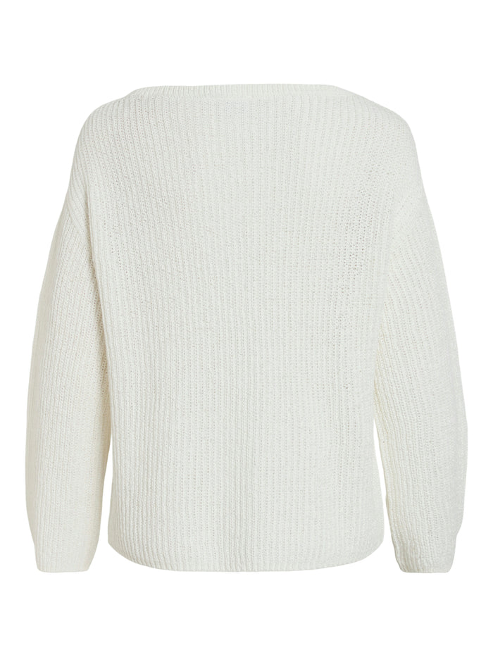 Polly Boatneck Jumper (Cloud Dancer)