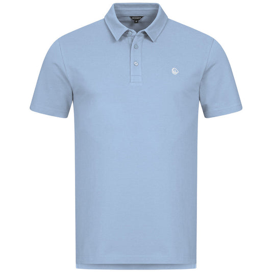 Giesswein Organic Cotton Polo M - sky blue 519