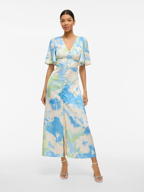 Ravenna V-Neck Ankle Dress (Birch/Kuo)