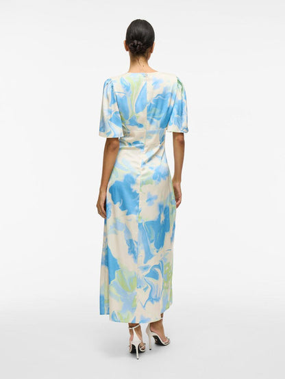Ravenna V-Neck Ankle Dress (Birch/Kuo)