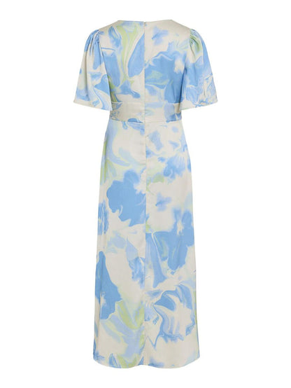 Ravenna V-Neck Ankle Dress (Birch/Kuo)