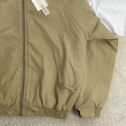 Retro Stand-Collar Cotton Jacket