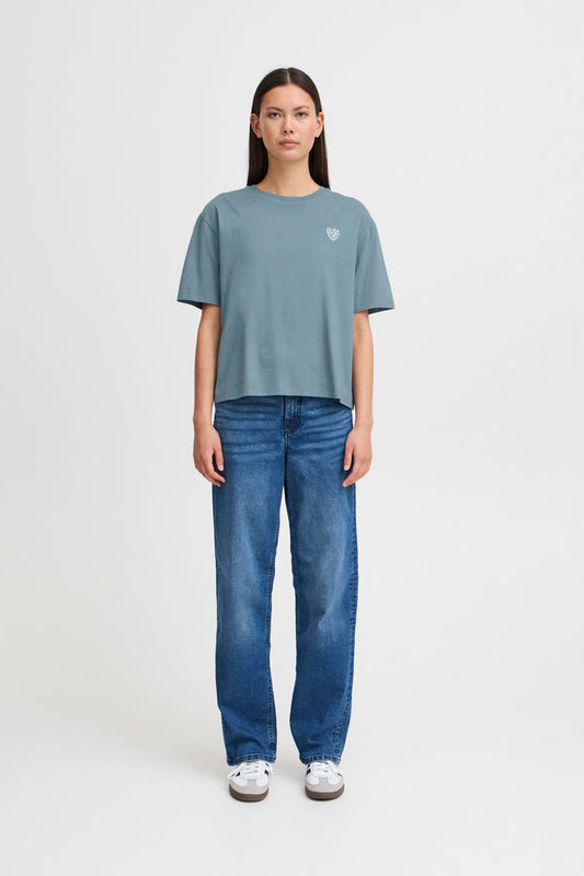 Riana T-Shirt (Blue Mirage)