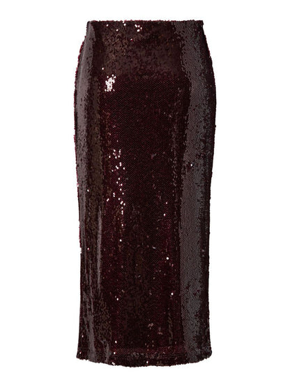 Rosalene Sequin Ankle Skirt (Port Royale)