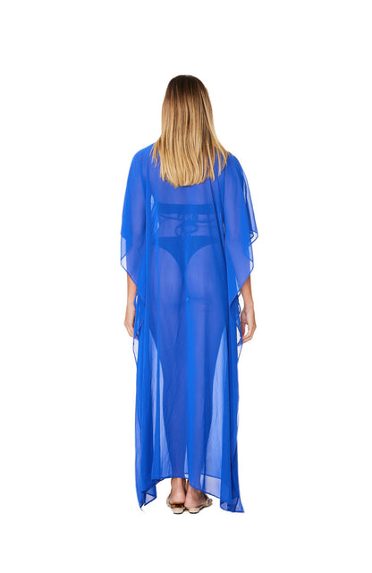 Royal Blue Embellished Kaftans