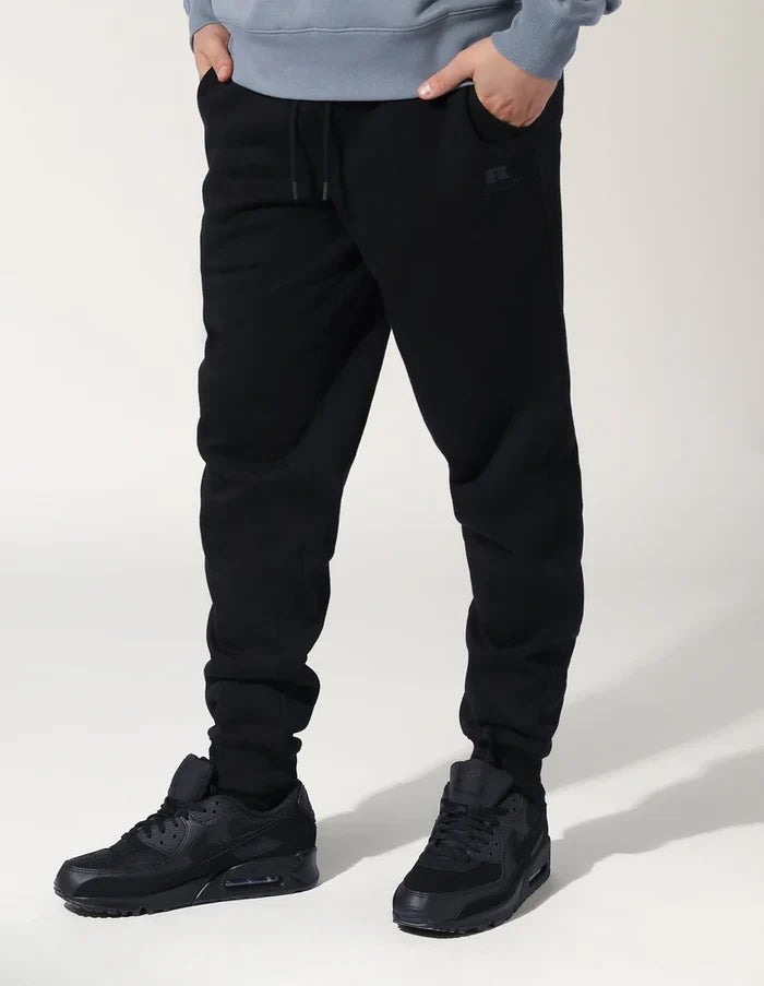 Russell Athletic Brooklyn Cuff Trackpant (Black)