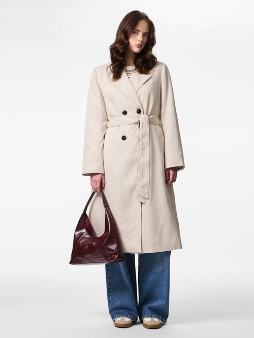 Scarlett Trenchcoat (Silver/Grey)