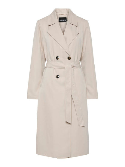Scarlett Trenchcoat (Silver/Grey)