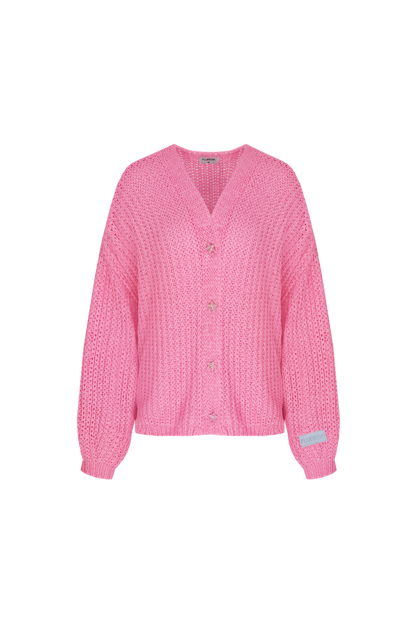 Seren Knitted Cardigan (Blush Rose)