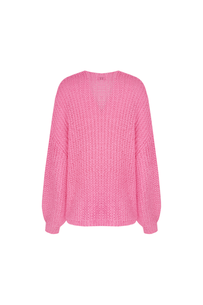 Seren Knitted Cardigan (Blush Rose)