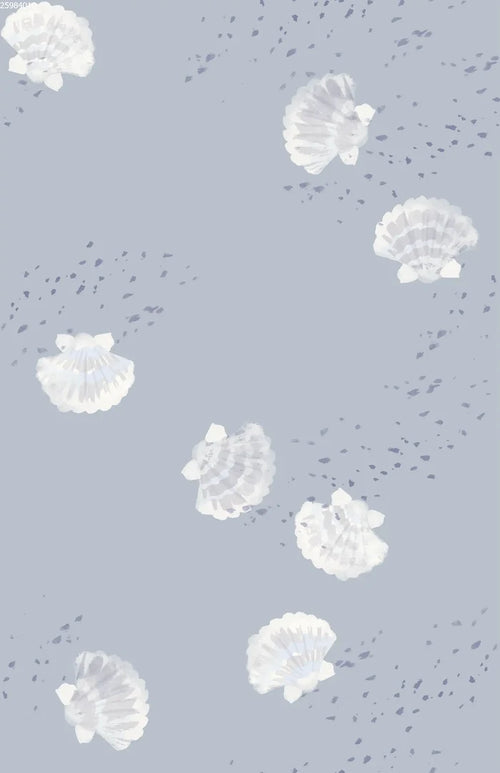 Shells Blue - Family Fabrics B.V.