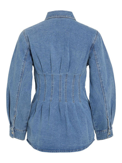 Sikka Denim Shirt (Medium Blue)
