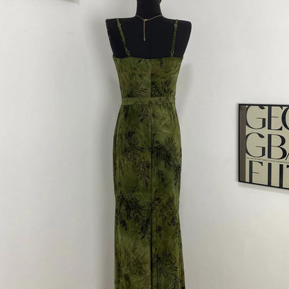 Slimming V-Neck Slip Dress