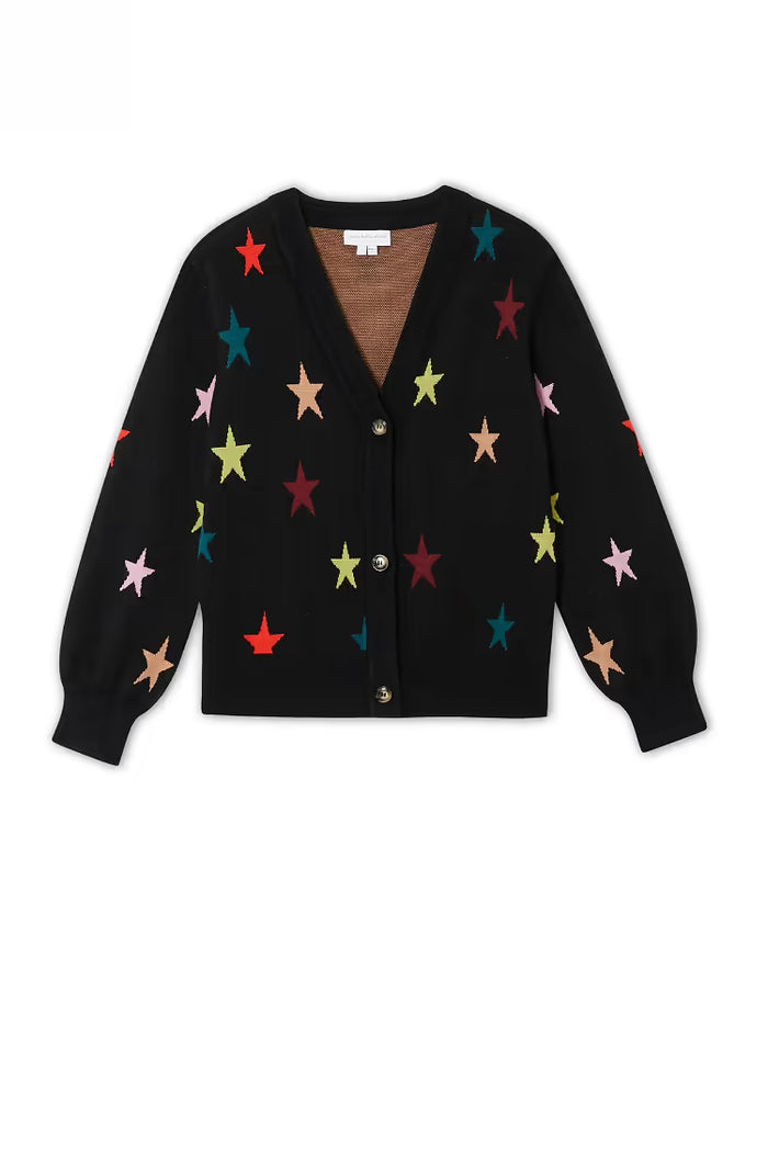 Star Cardigan (Black)