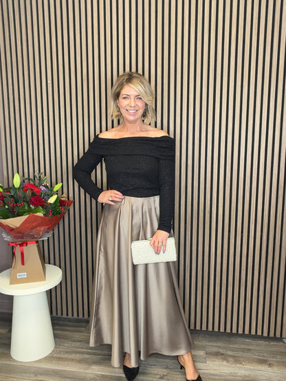 Stella Midi Skirt (Fungi)