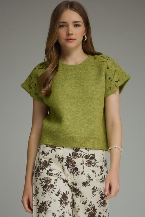 Taken With You Top in Olive