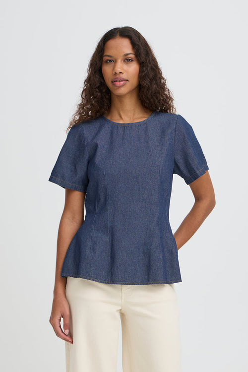 Tessa Denim Top (Denim)