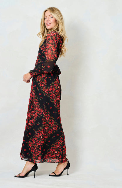 The Adelita Maxi Dress (Black)