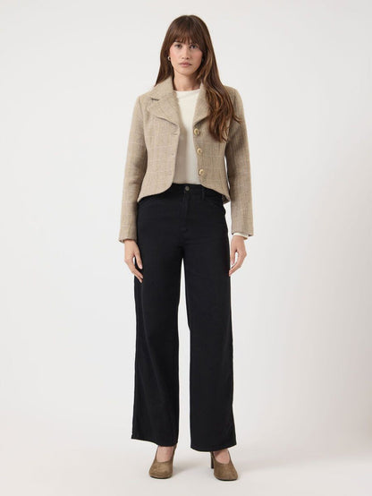 Thelma Jacket (Taupe Gray/Thela Check)