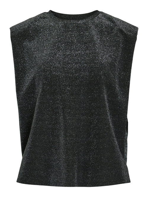 Tiana Top (Black Beauty/Silver)