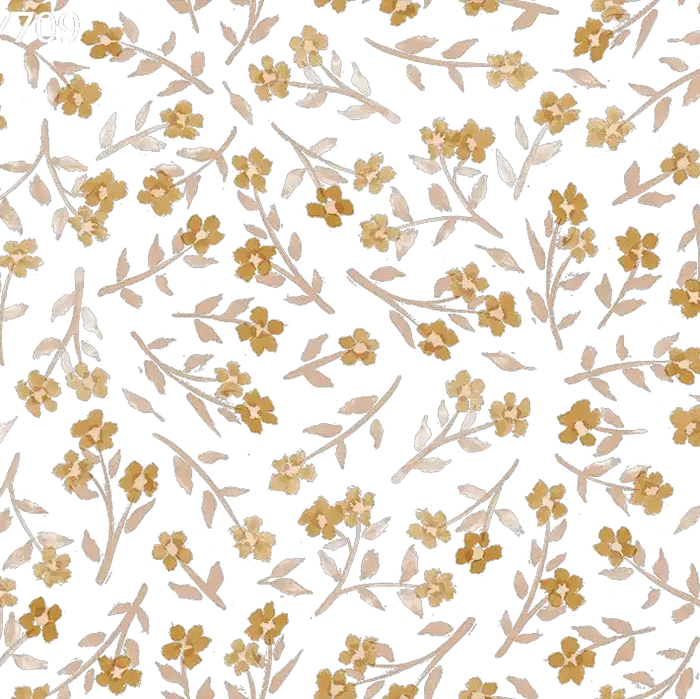 Tiny Floral Gold - Family Fabrics B.V.
