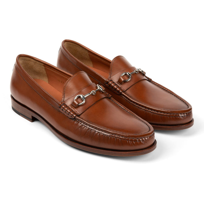 Torino Bit Loafer // Sunlit Oak Tan - SARTORO