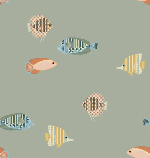 Tropical Fish Sage - Family Fabrics B.V.