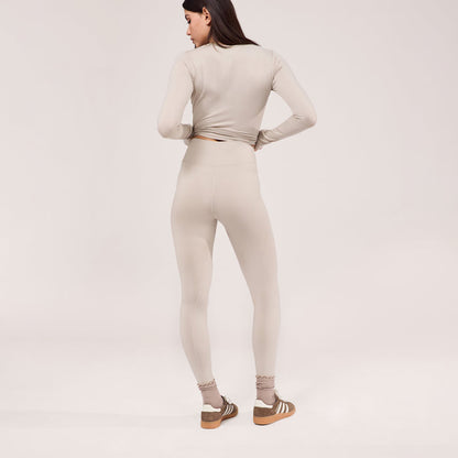 Ultimate Everyday Long Sleeve Top - Oatmeal Beige